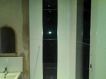 Tiled Bathroom 03 - 02 - With Quartz Feature Tiles